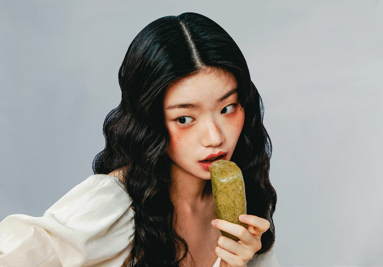 Limited Amount: 1/2 long Cucumber or one Baby Cucumber. Material: Leftover Rice, Cucumber peel, Slat , Bee Wax